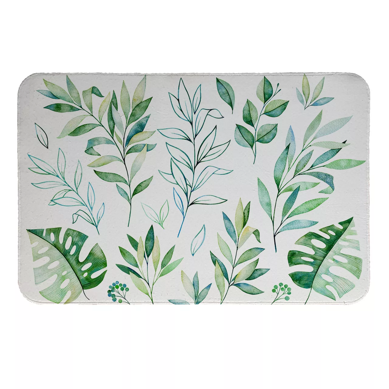 پادری طرح برگ کد 6263 سایز 80 × 50 سانتی متر