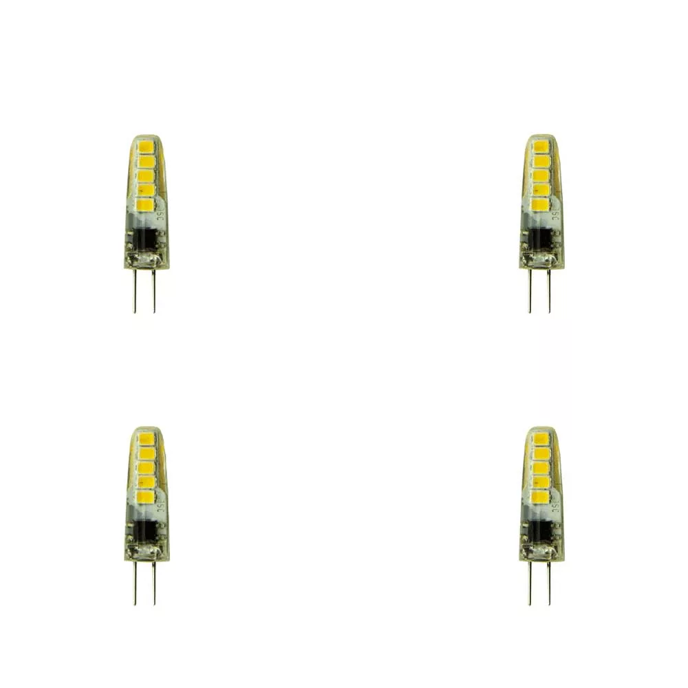 لامپ ال ای دی 3 وات مدل سوزنی ژله ای پایه G4 مجموعه 4 عددی