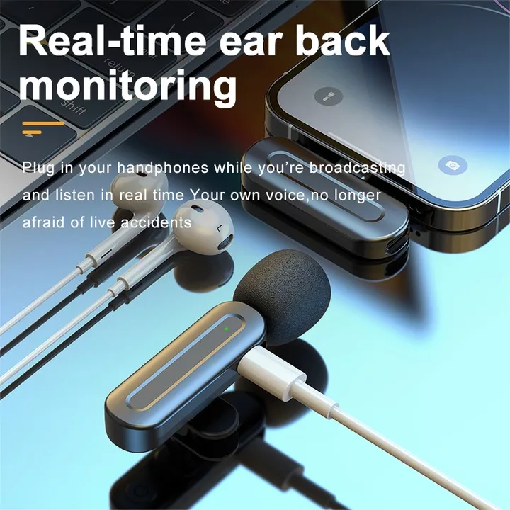 میکروفن بی سیم مدل SX25 Dual با درگاه اتصال lightening