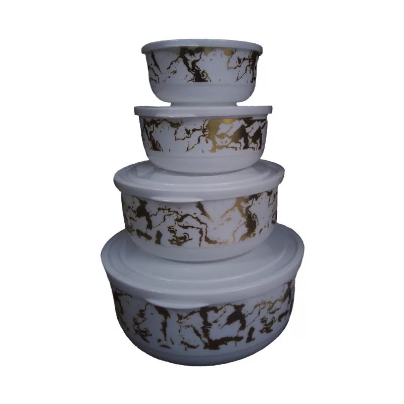 ظرف نگهدارنده مدل ماربل کد 689 بسته 4 عددی