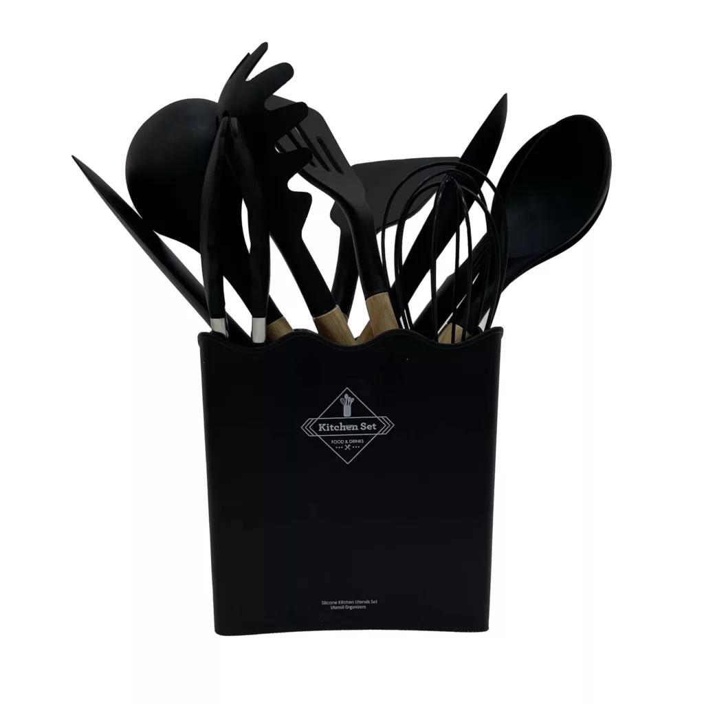 سرویس کفگیر و ملاقه 13 پارچه مدل مولتی کالر