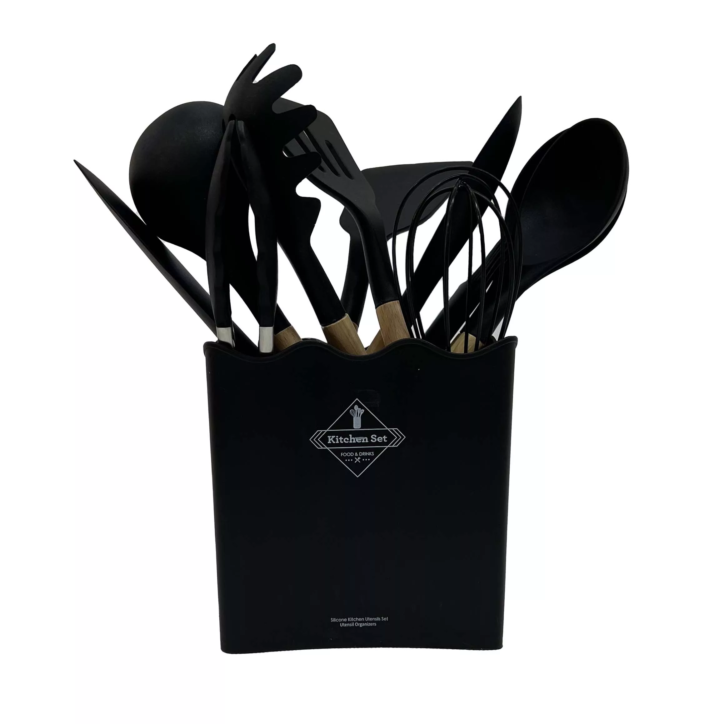 سرویس کفگیر و ملاقه 13 پارچه مدل مولتی کالر