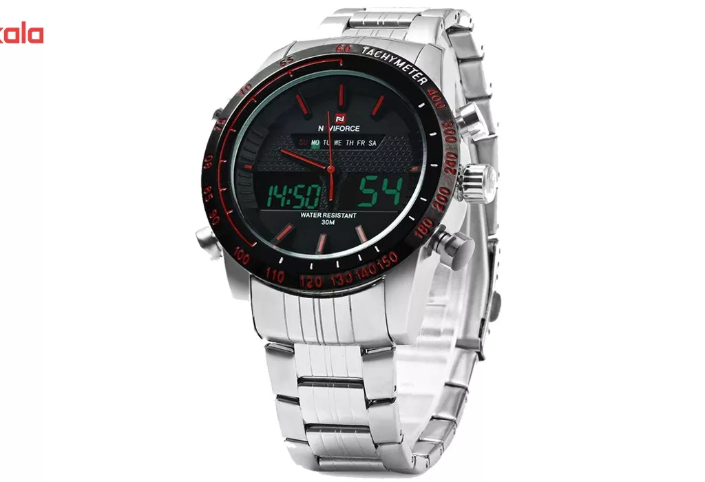 ساعت مچی عقربه ای مردانه نیوی فورس مدل NF9024M/SBR