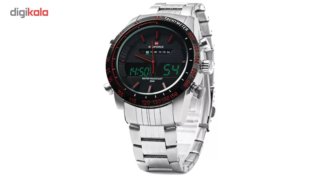 ساعت مچی عقربه ای مردانه نیوی فورس مدل NF9024M/SBR