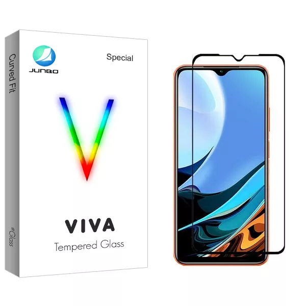 محافظ صفحه نمایش سرامیکی جانبو مدل Viva مناسب برای گوشی موبایل شیائومی Redmi 9T