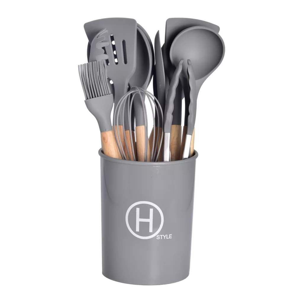 سرویس کفگیر و ملاقه 12 پارچه مدل H - STYLE