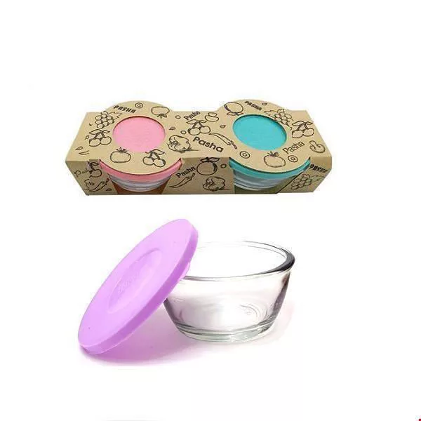 ظرف نگهدارنده پاشا مدل AT 2038 مجموعه 2 عددی