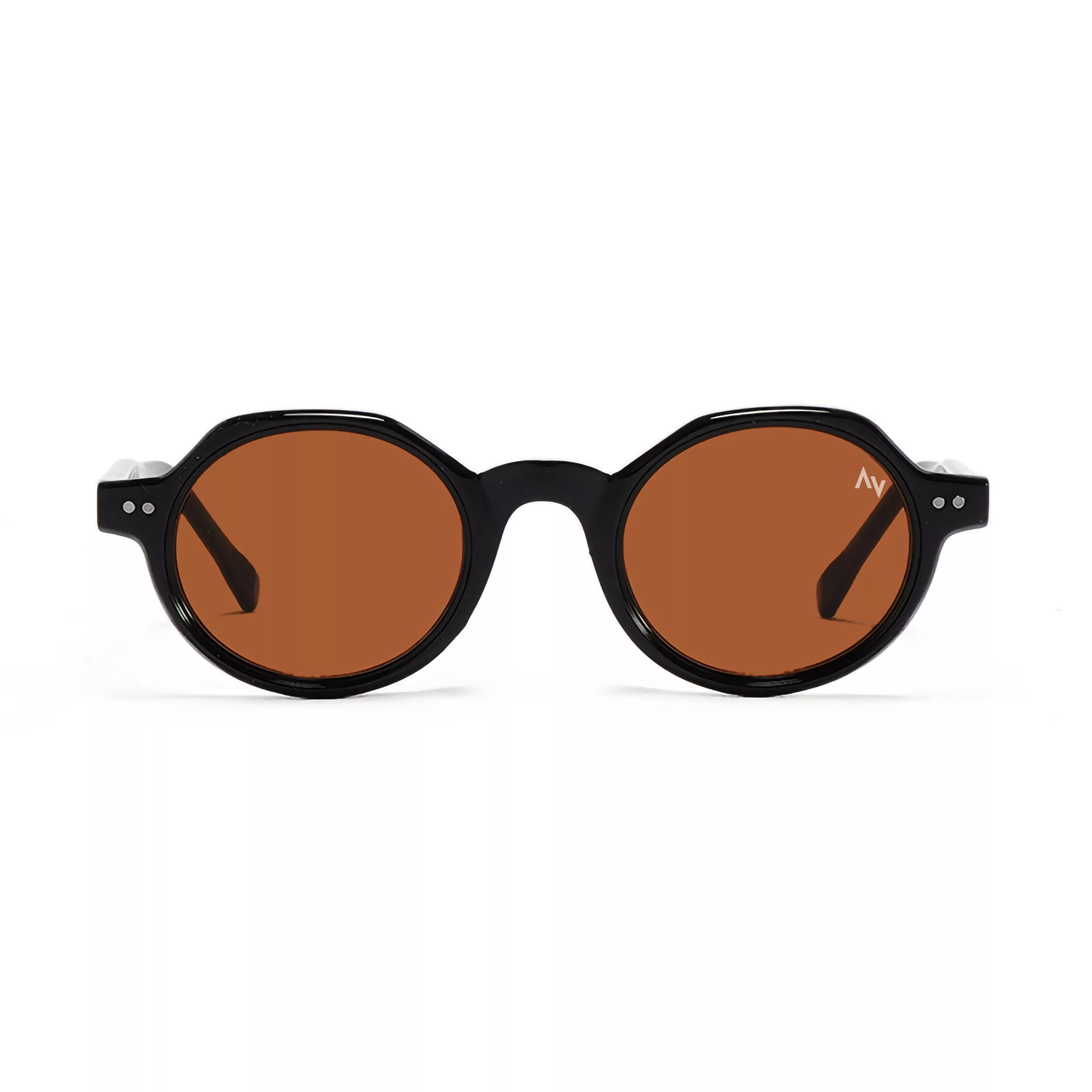 عینک آفتابی گرد آلبرت وگ مدل SZ8207 Obsidian Ochre