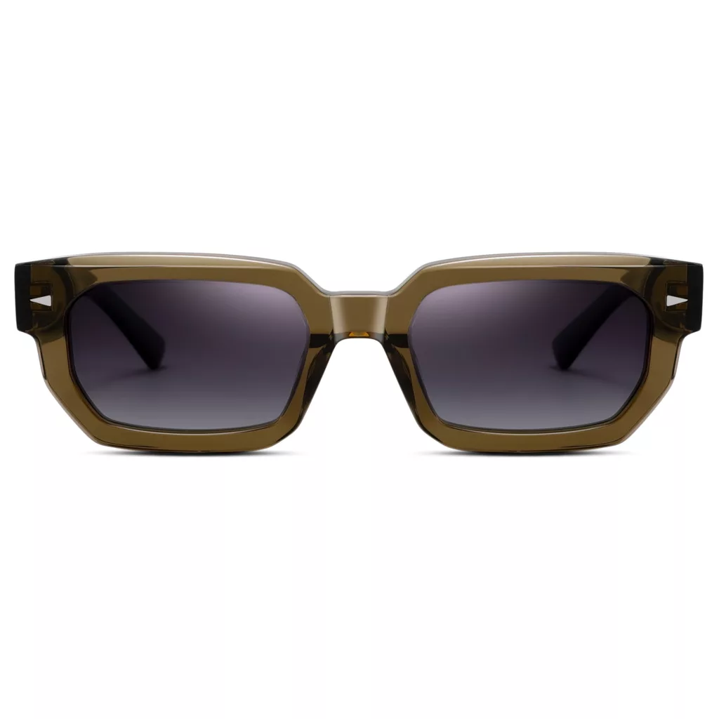 عینک آفتابی مستطیلی آلبرت وگ مدل S32129C2 Acetate Avantgarde Visionary