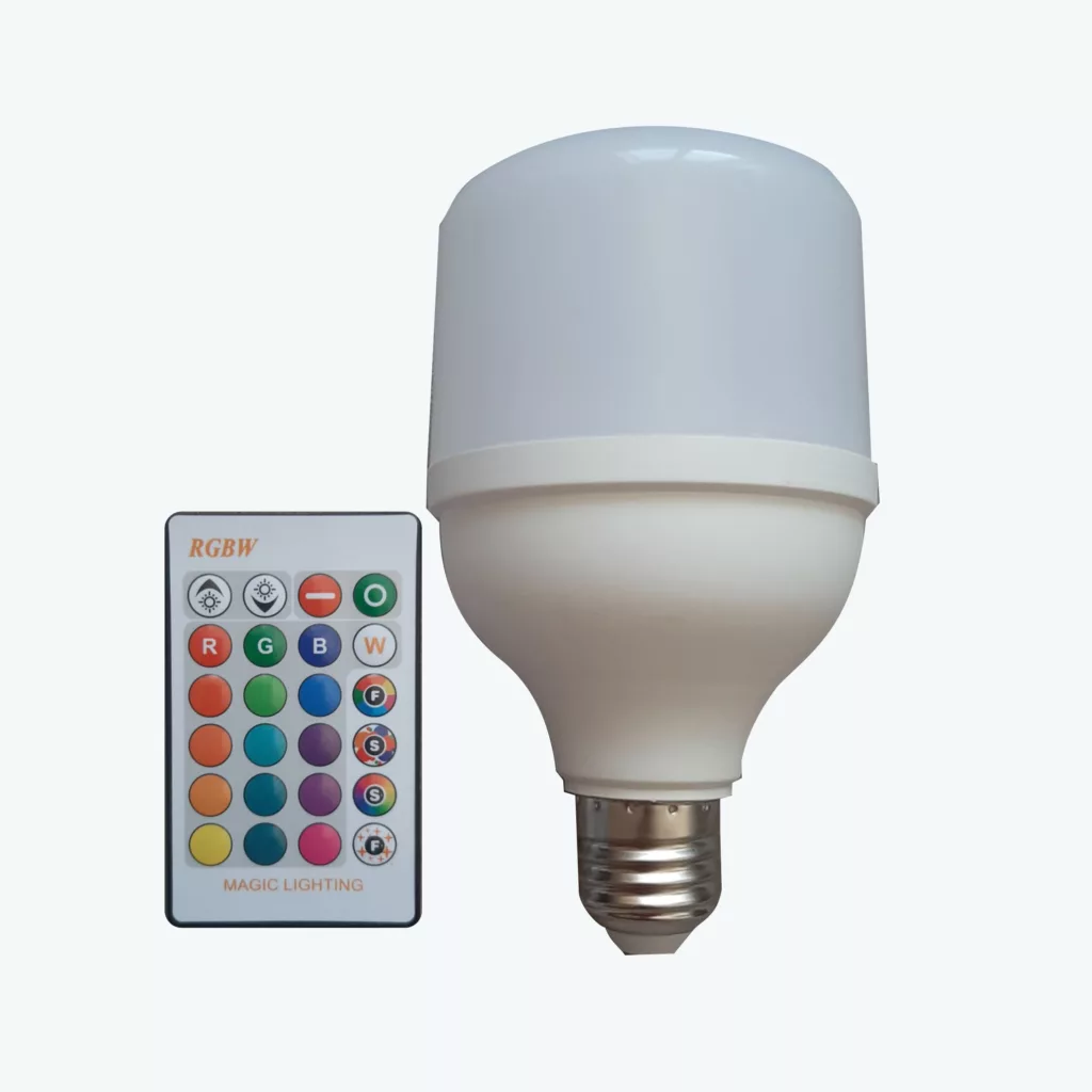 لامپ ال ای دی 18 وات مدل RGB پایه E27