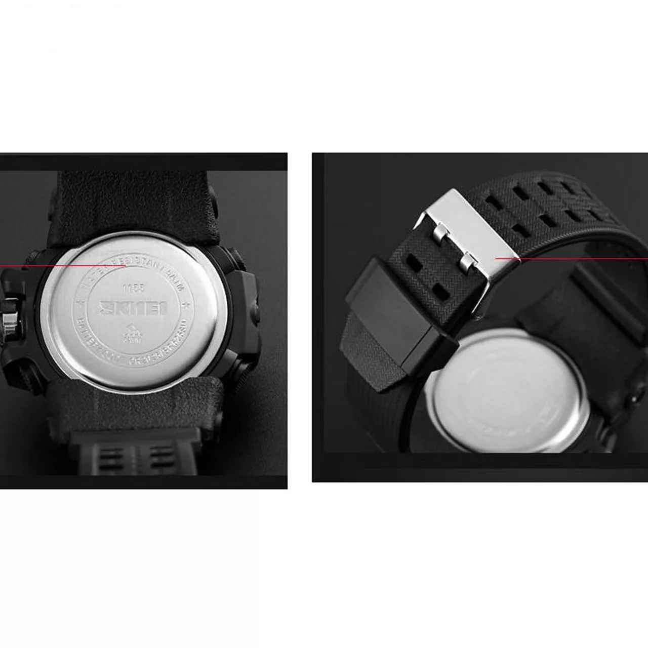 ساعت مچی دیجیتال مردانه اسکمی مدل 1155BBK