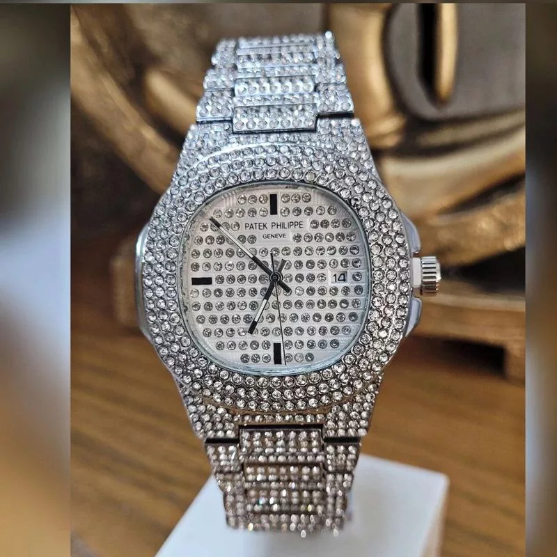 ساعت مچی عقربه‌ای مردانه  مدل فول نگین N