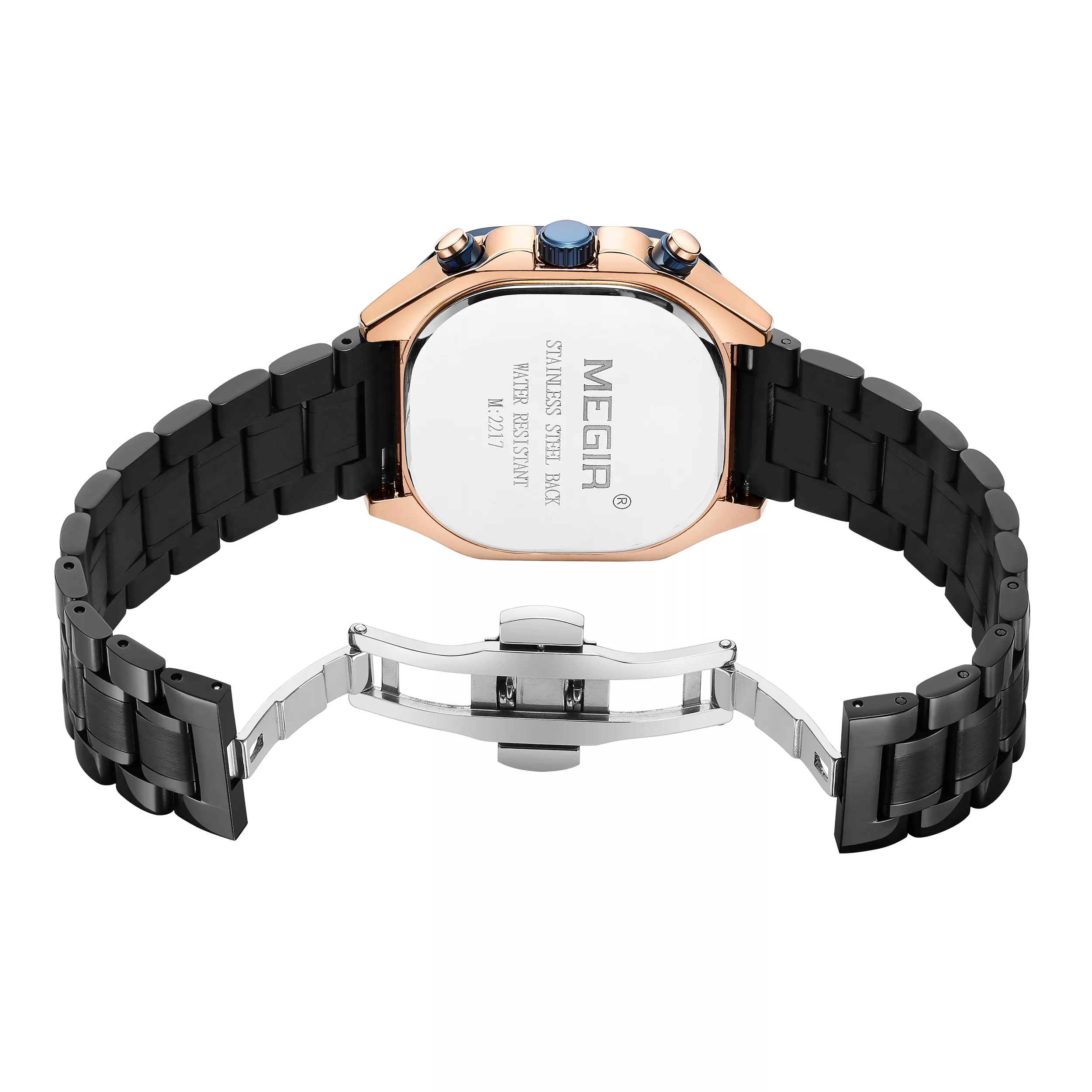 ساعت مچی عقربه‌ای کوارتز مردانه مگیر مدل 2217