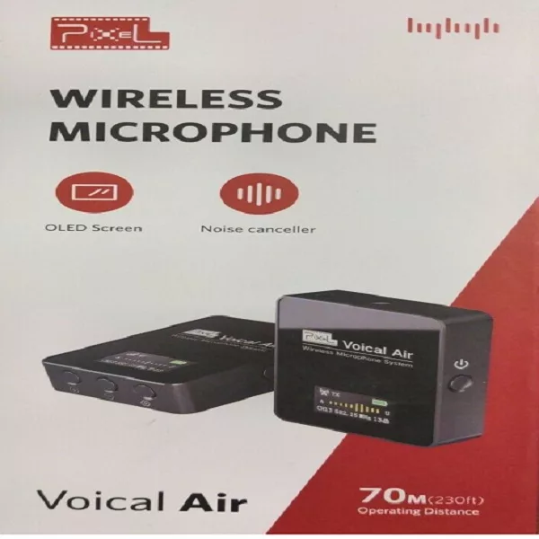میکروفن بی سیم پیکسل مدل Voical Air بسته دو عددی