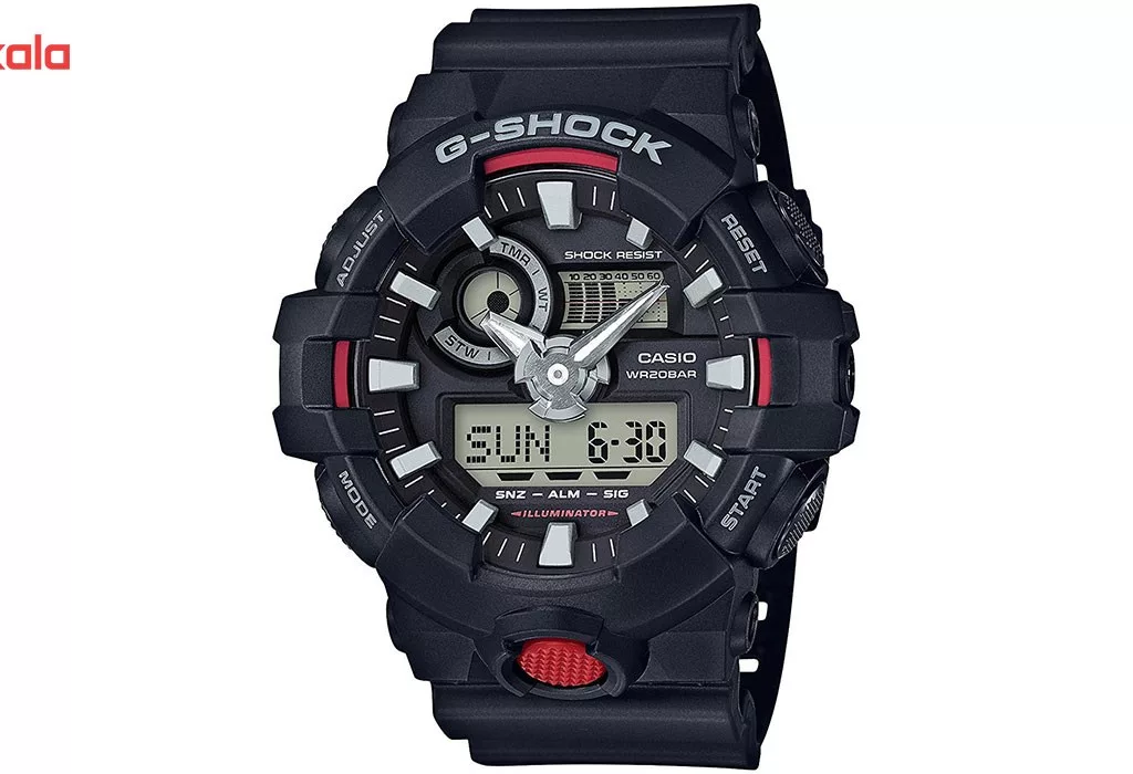 ساعت مچی عقربه‌ای کوارتز مردانه کاسیو مدل GA-700-1ADR