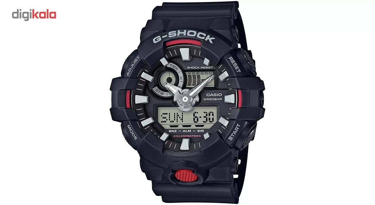 ساعت مچی عقربه‌ای کوارتز مردانه کاسیو مدل GA-700-1ADR