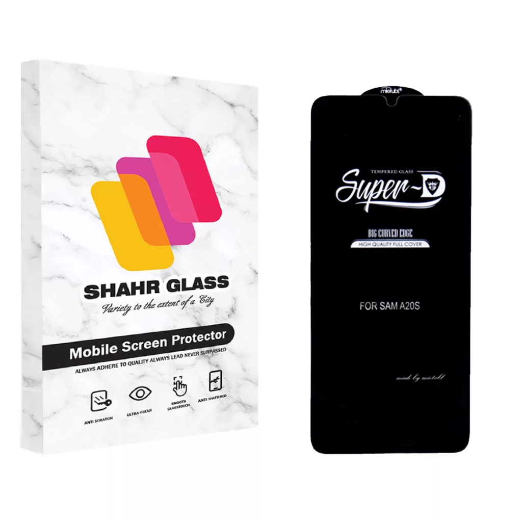 محافظ صفحه نمایش شهر گلس مدل SUPERD مناسب برای گوشی موبایل سامسونگ Galaxy A20s