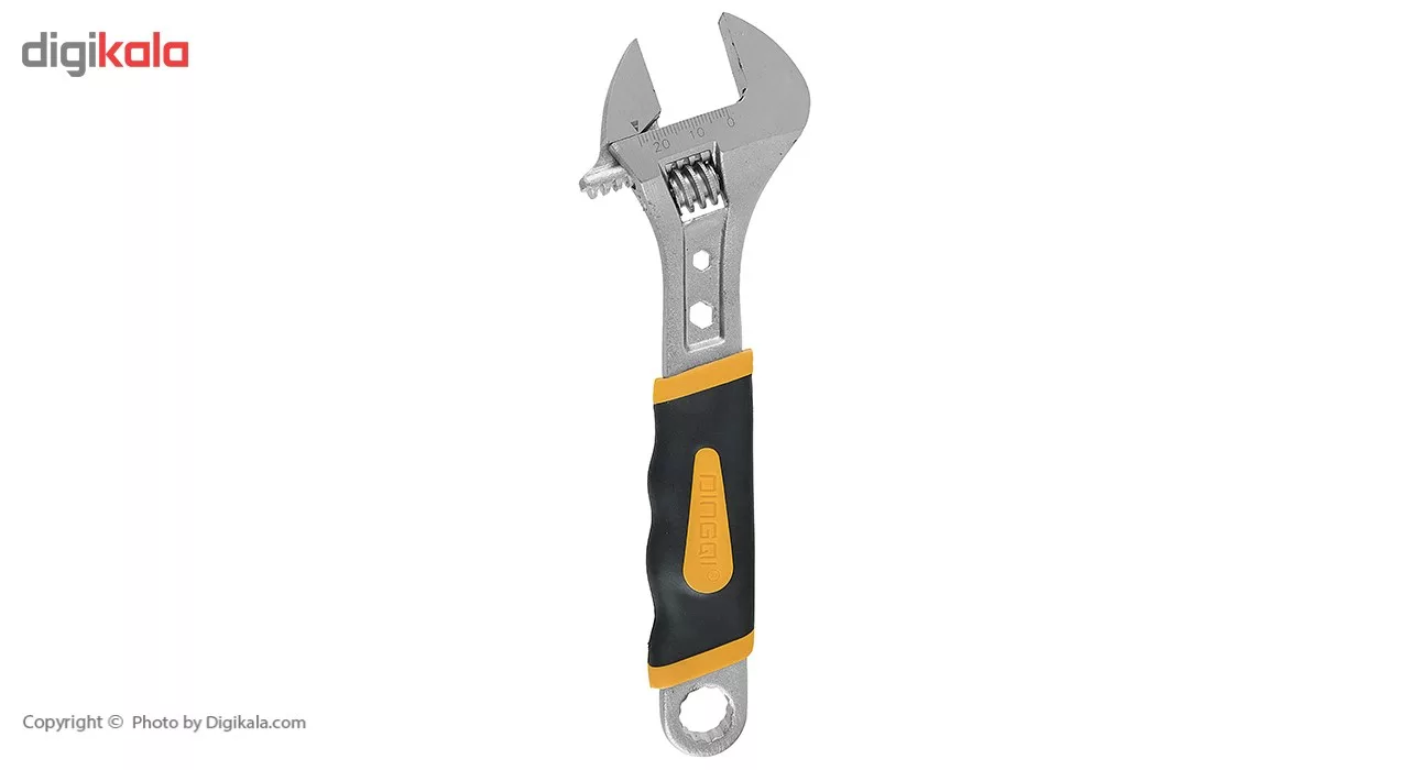 آچار فرانسه دینگشی مدل 16008 سایز 8 اینچ