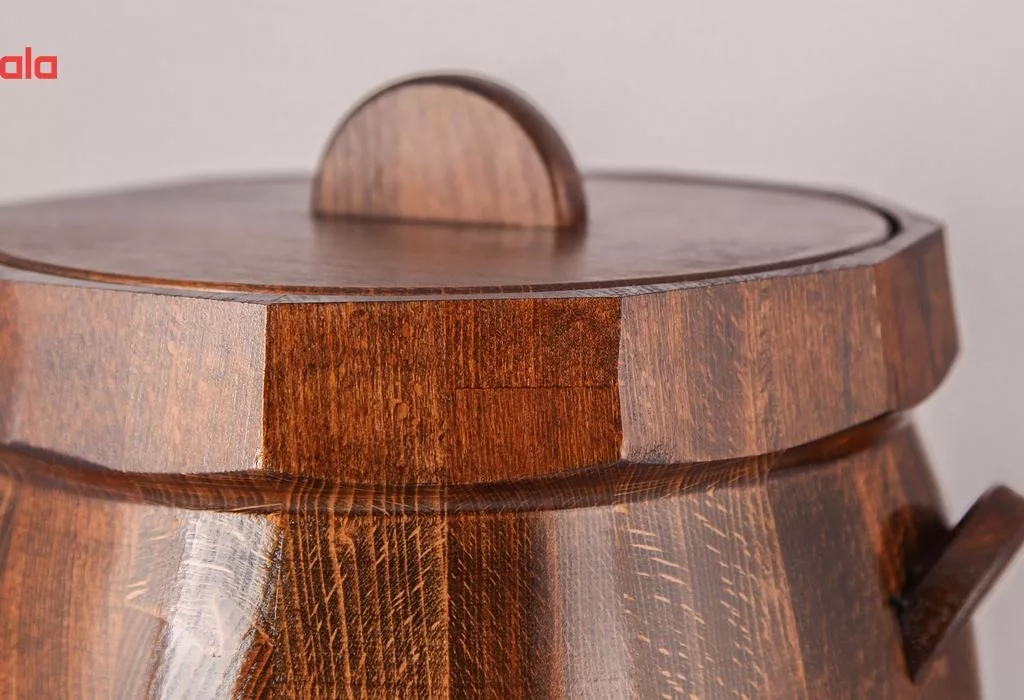 کلمن چوبی خانه چوبی طرح بشکه کد 610001