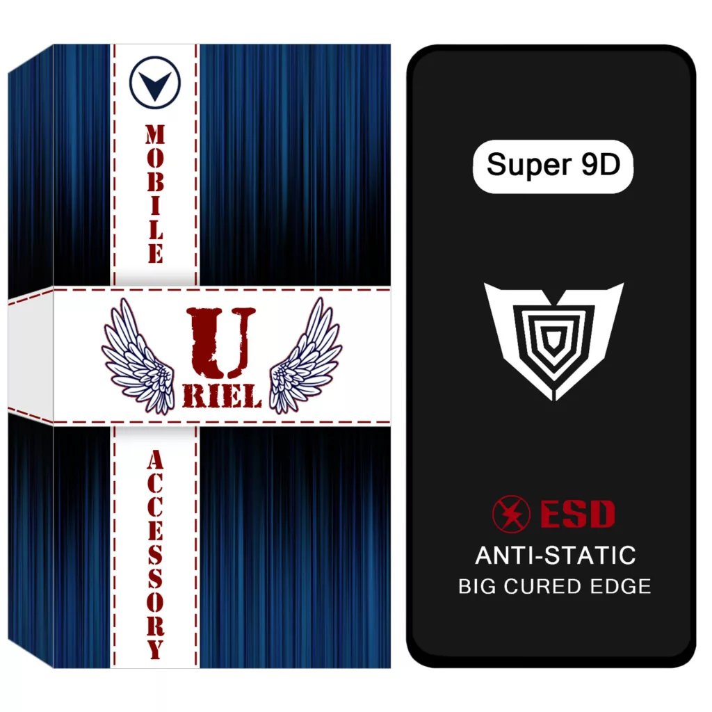 محافظ صفحه نمایش شیشه ای یوریل مدل Super 9D مناسب برای گوشی موبایل شیائومی Mi 9T