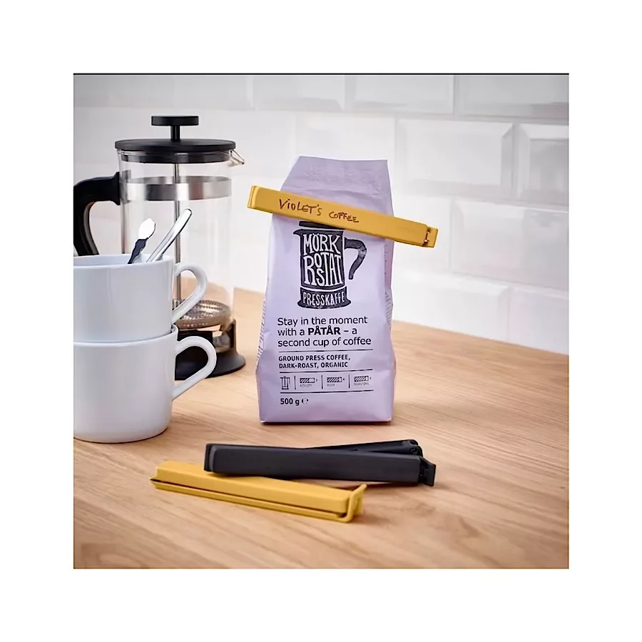 گیره کیسه ایکیا مدل BEVARA بسته 6 عددی