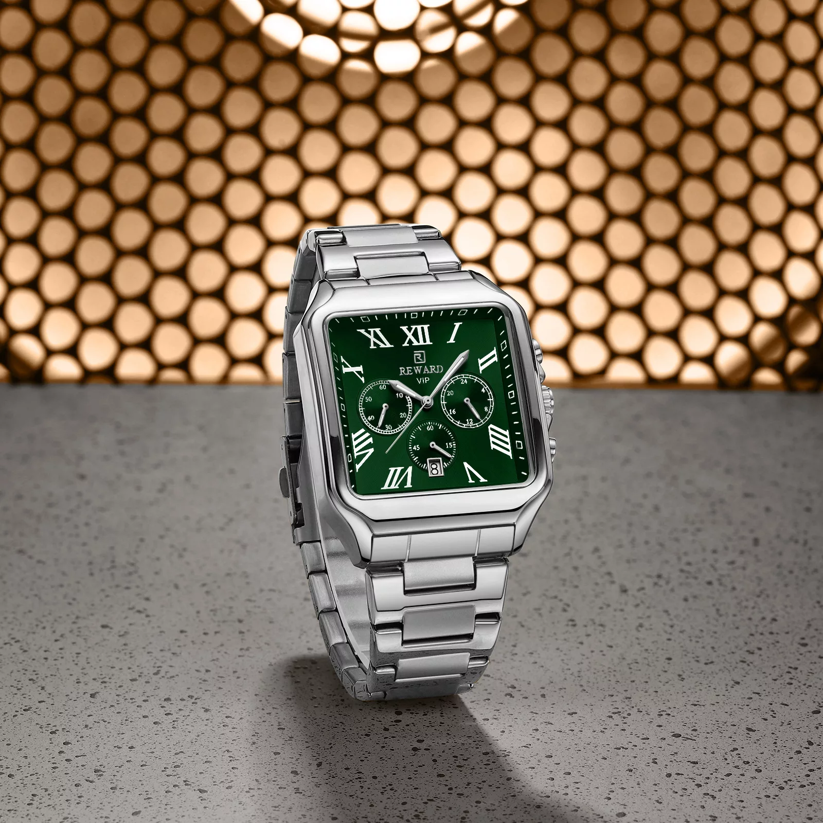 ساعت مچی عقربهای کوارتز مردانه ریوارد مدل 812265MB