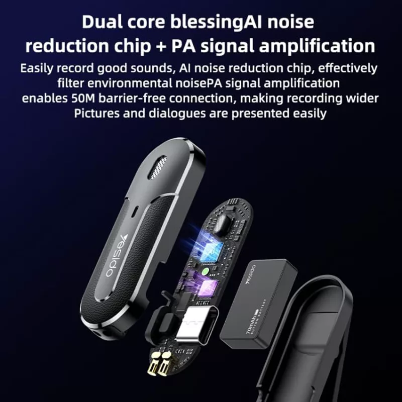 میکروفن یقه ای یسیدو مدل KR16