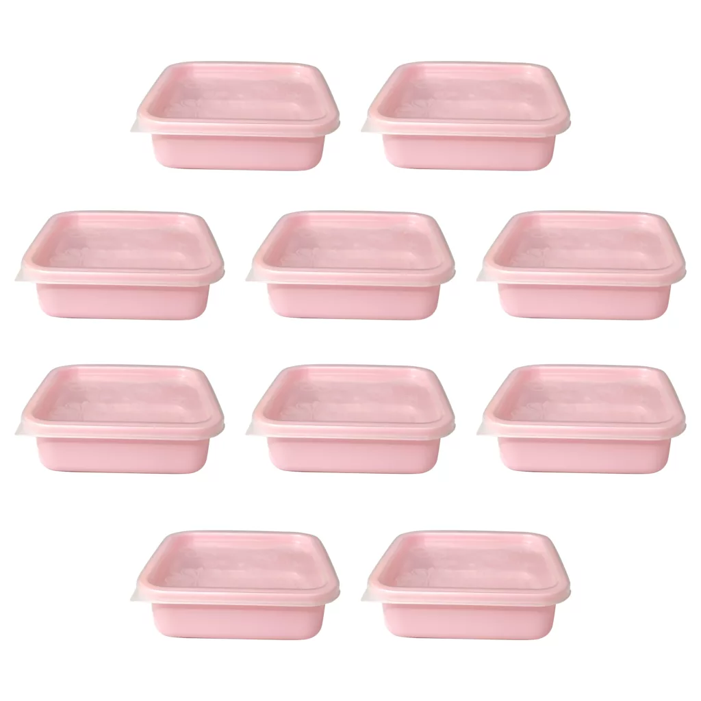 ظرف نگهدارنده مدل فریزری سیبون کد 650cc بسته 10 عددی