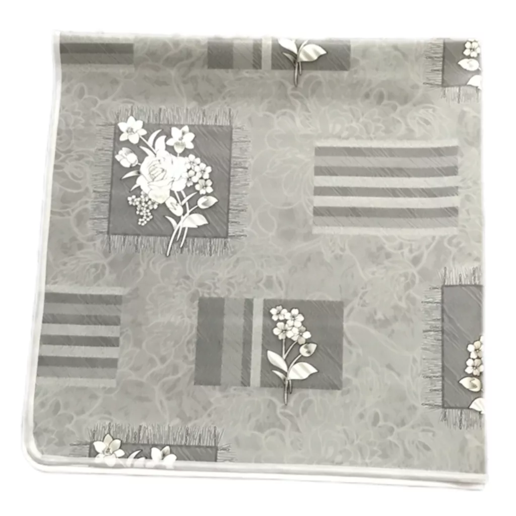 سفره 4 نفره مدل لایت طرح پشت نخی سایز 100×100 سانتی متر کد 05