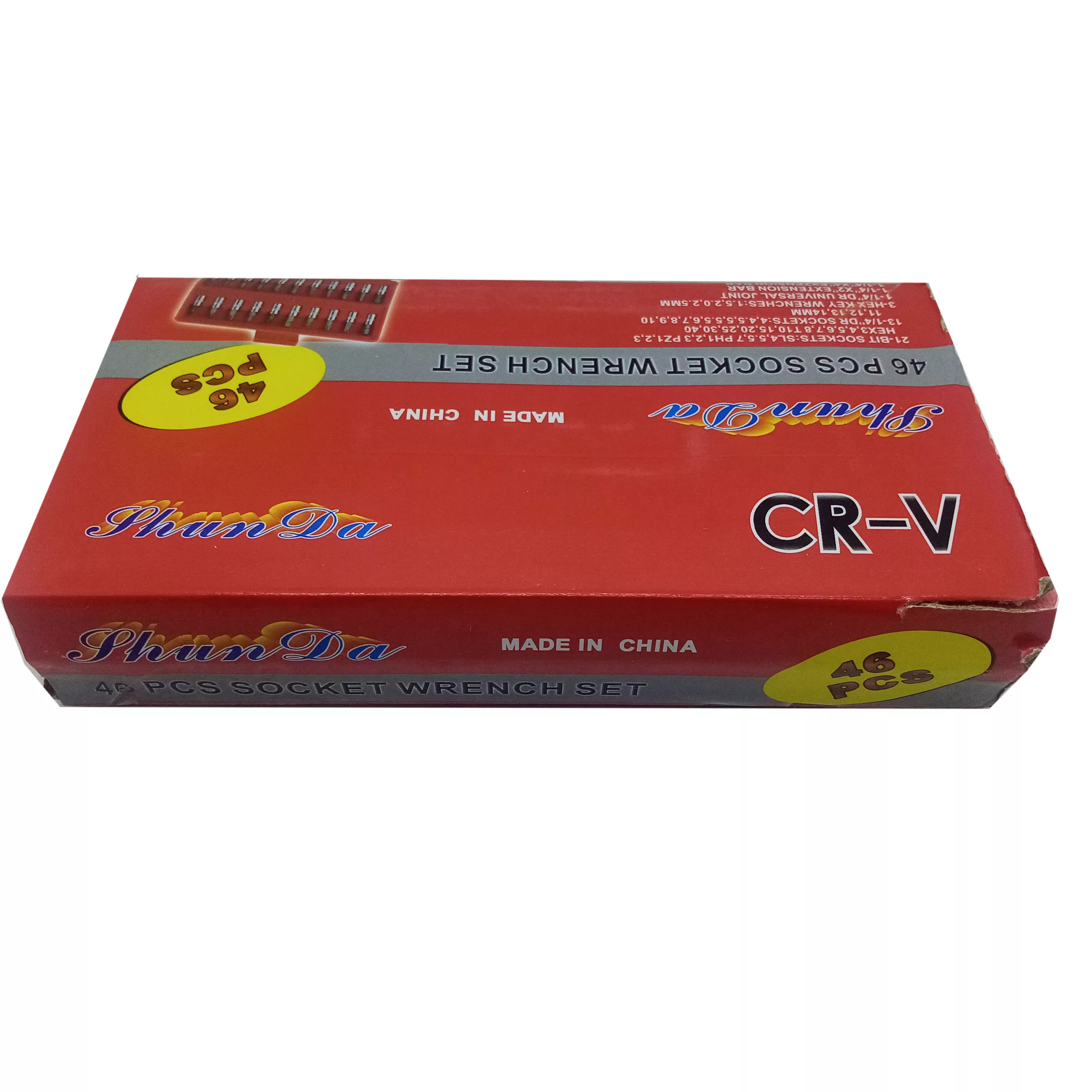 مجموعه 46 عددی آچار بکس فوندا مدل RT460