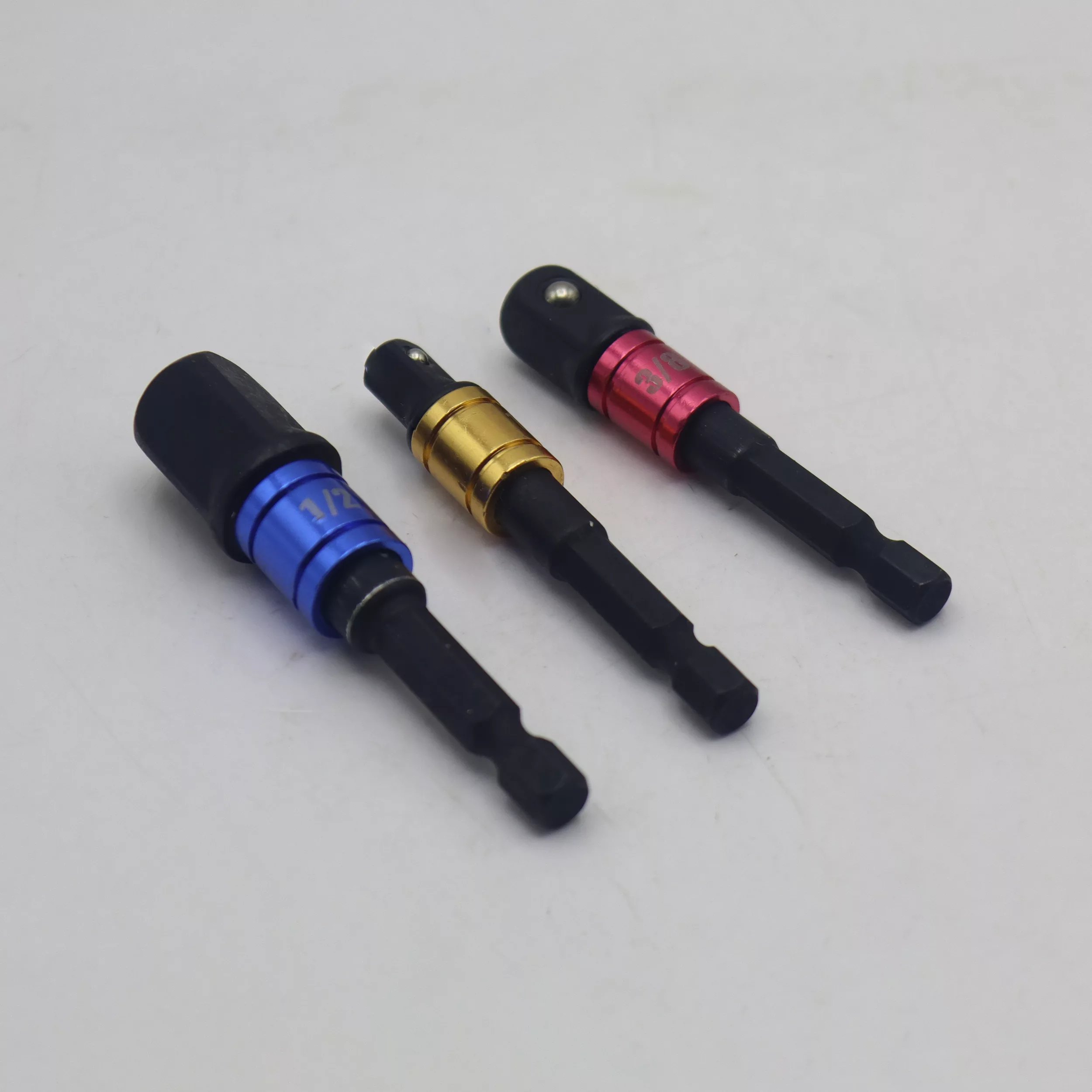 رابط بکس سر دریلی مدل مگنتی کد YP-1/4-3/8-1/2INCH  مجموعه 3 عددی