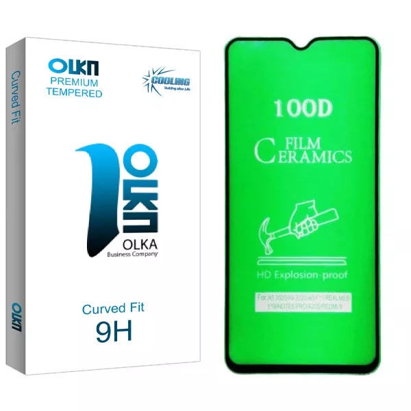 محافظ صفحه نمایش سرامیکی کولینگ مدل Olka glass مناسب برای گوشی موبایل سامسونگ Galaxy A20/ A30 / A50