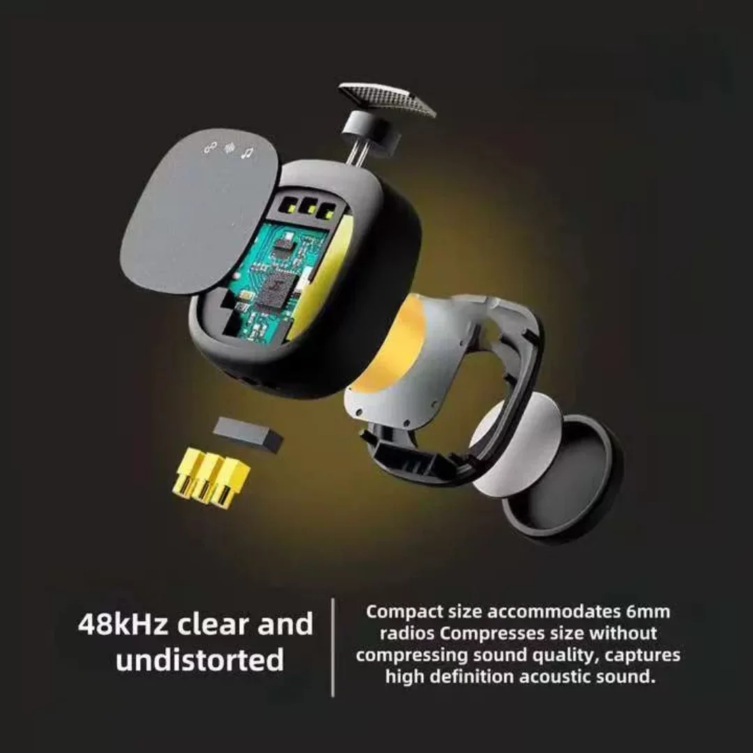 میکروفن یقه ای بی سیم مدل SX27 با درگاه اتصال تایپ سی