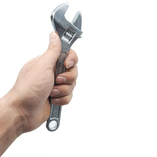 آچار فرانسه کینگ دیاموند مدل 200 سایز 8 اینچ