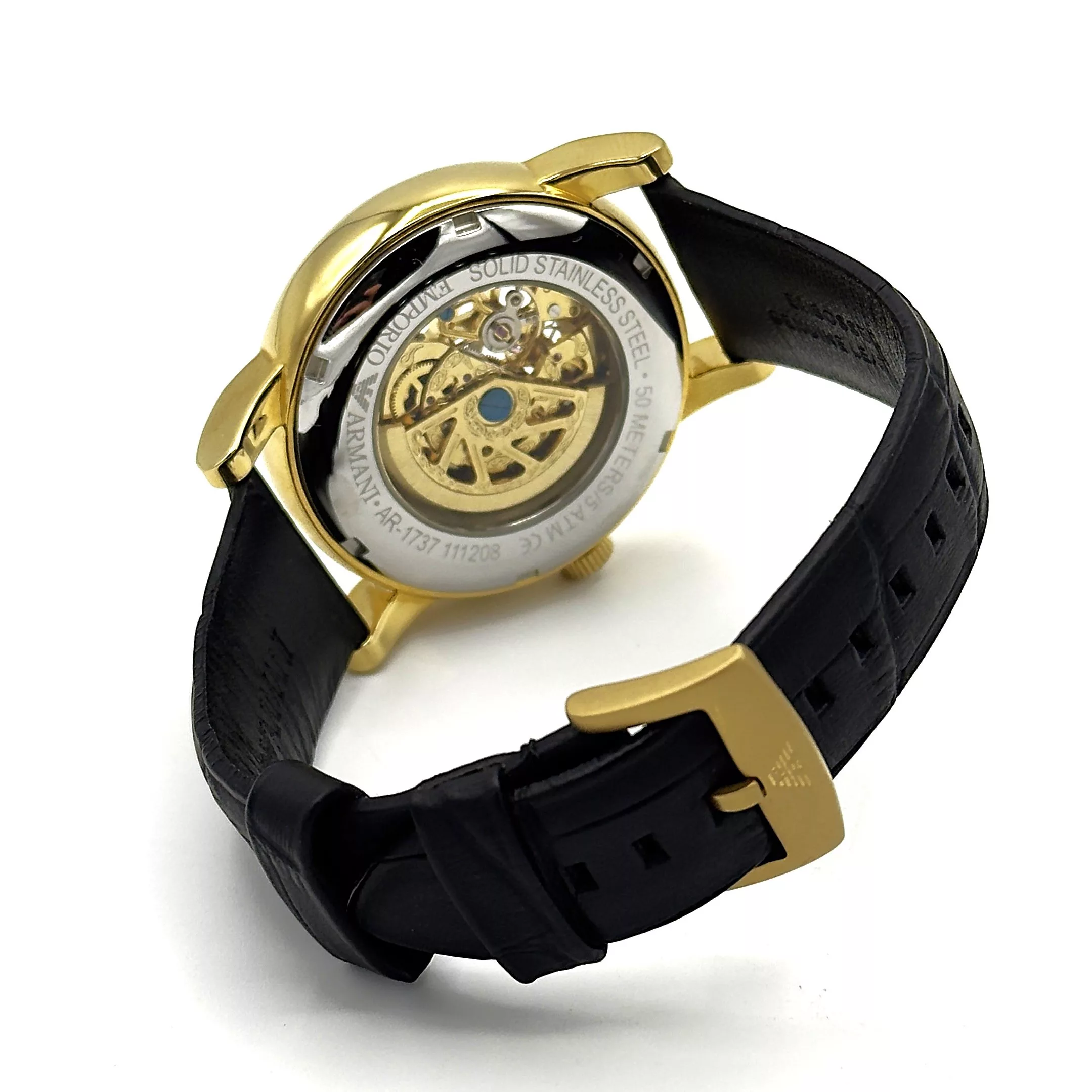 ساعت مچی عقربه‌ای اتوماتیک مردانه امپریو آرمانی مدل AR-1737