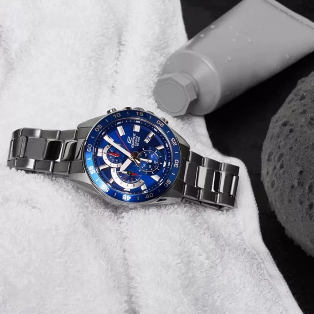 ساعت مچی عقربه‌ای مردانه کوارتز کاسیو مدل  EFV-550D-2AVUDF