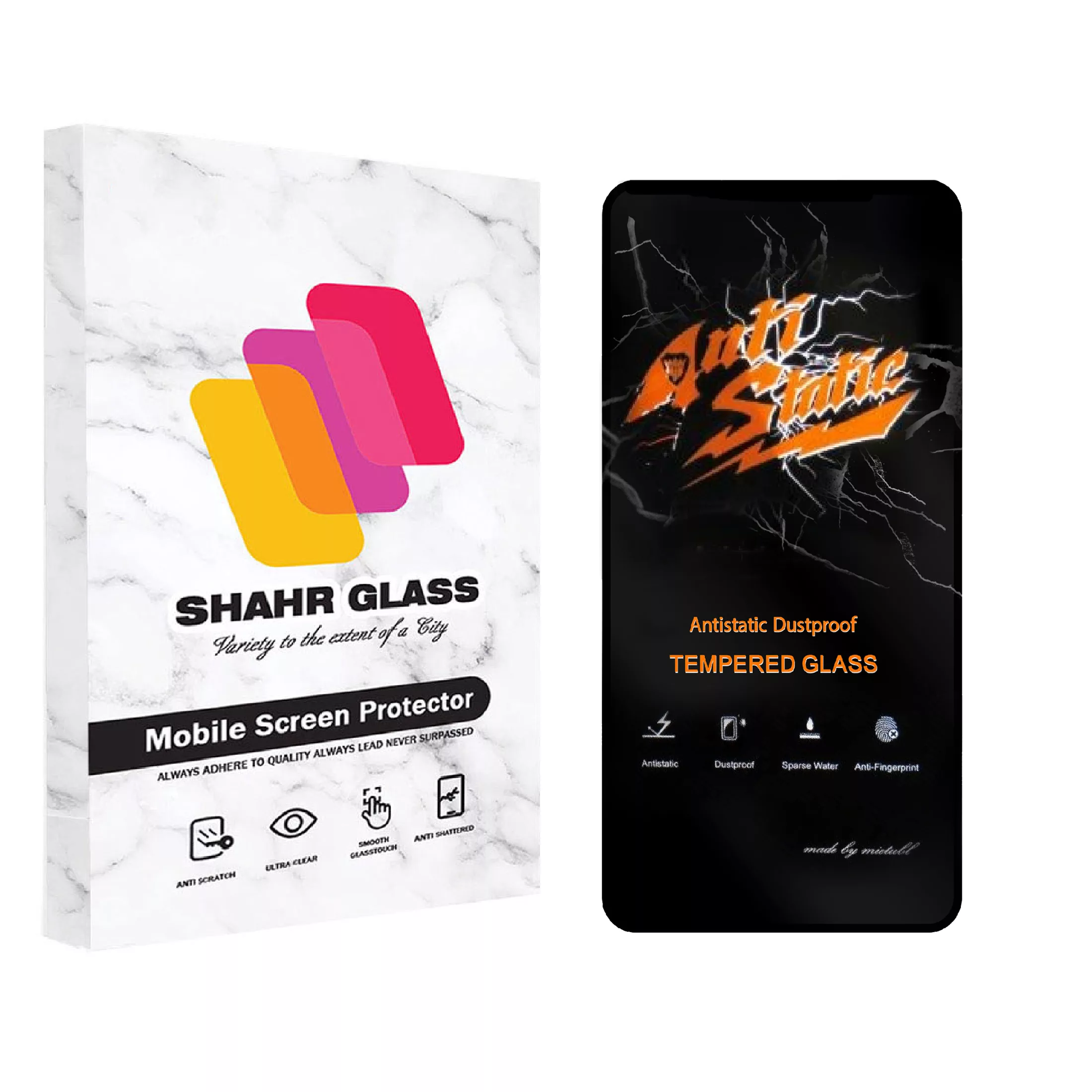 محافظ صفحه نمایش شهر گلس مدل AntiStatic-MTB مناسب برای گوشی موبایل شیائومی Mi 11 Lite / Mi 11 Lite 5G / سامسونگ Galaxy A11 / M11