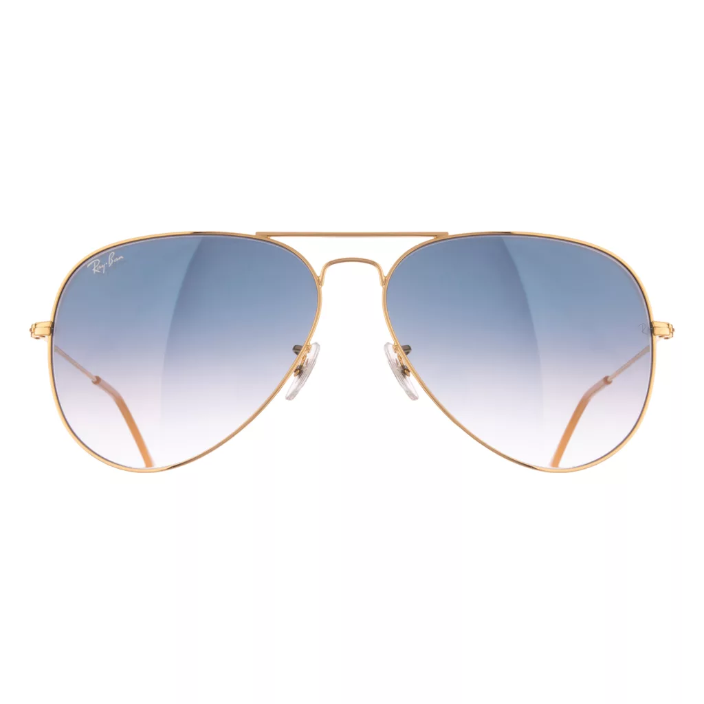 عینک آفتابی خلبانی غیر پلاریزه ری بن مدل RB3026 001/3F