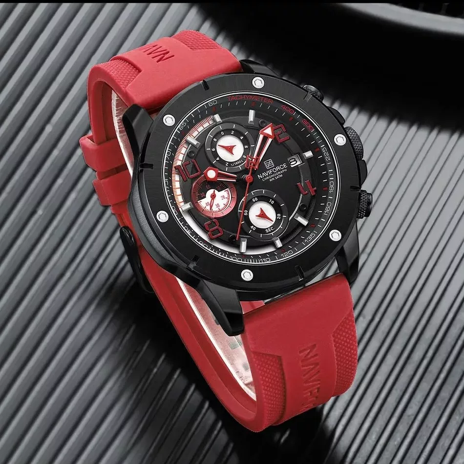 ساعت مچی عقربه‌ای مردانه نیوی فورس مدل NF8034BBR