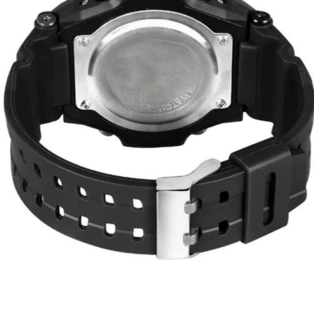 ساعت مچی دیجیتال مردانه مدل اسپرت تک زمانه کرنوگراف بند پیو کد ۵