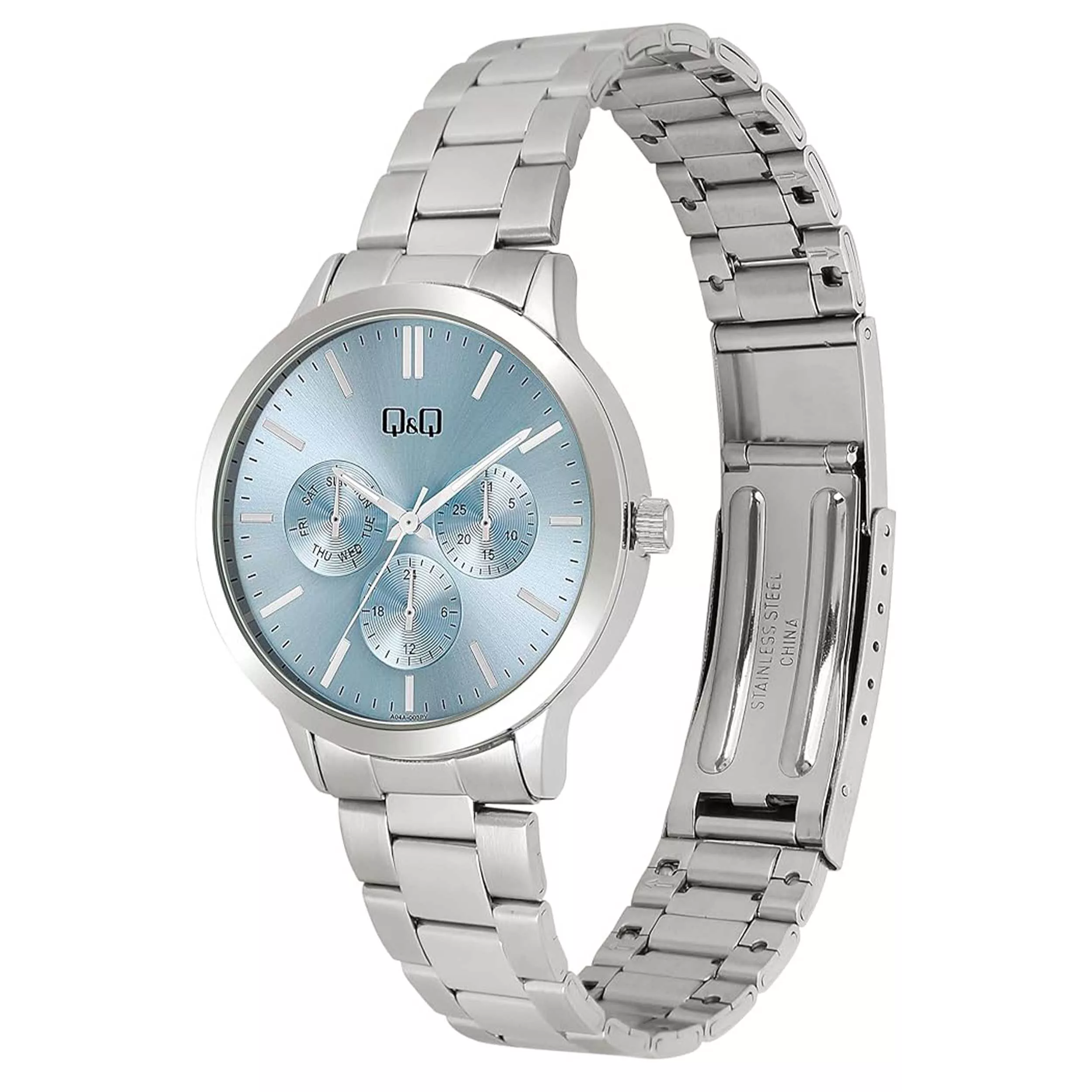 ساعت مچی عقربه‌ای مردانه کیو اند کیو مدل A04A-003PY