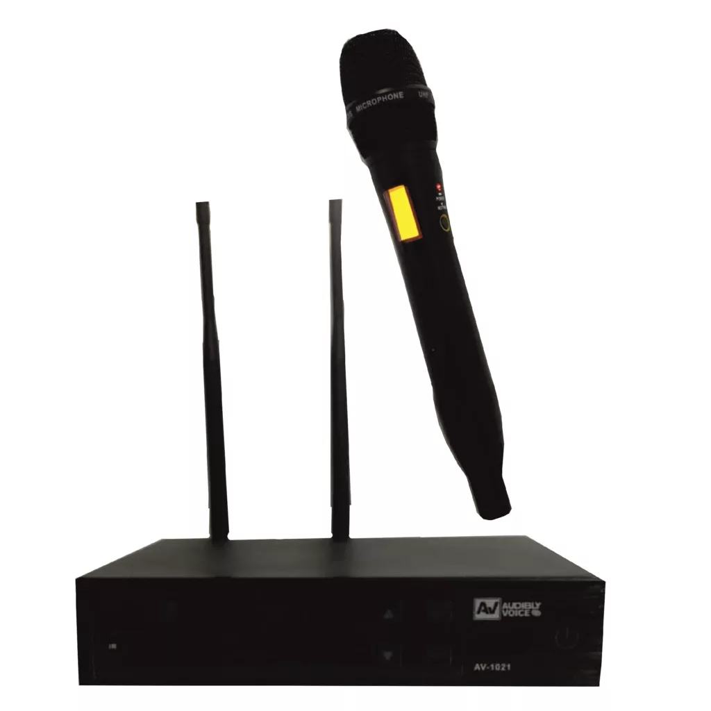 ست میکروفن بی سیم ای وی مدل 1021