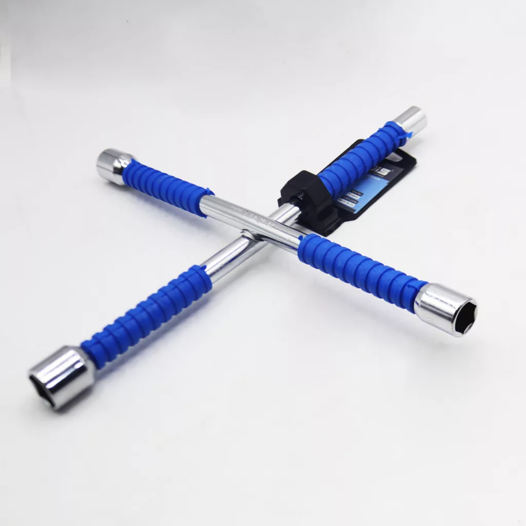 آچار چرخ خودرو تندیس مدل چهار پر کد YP-TT2474 سایز 14 - 23 میلی متر