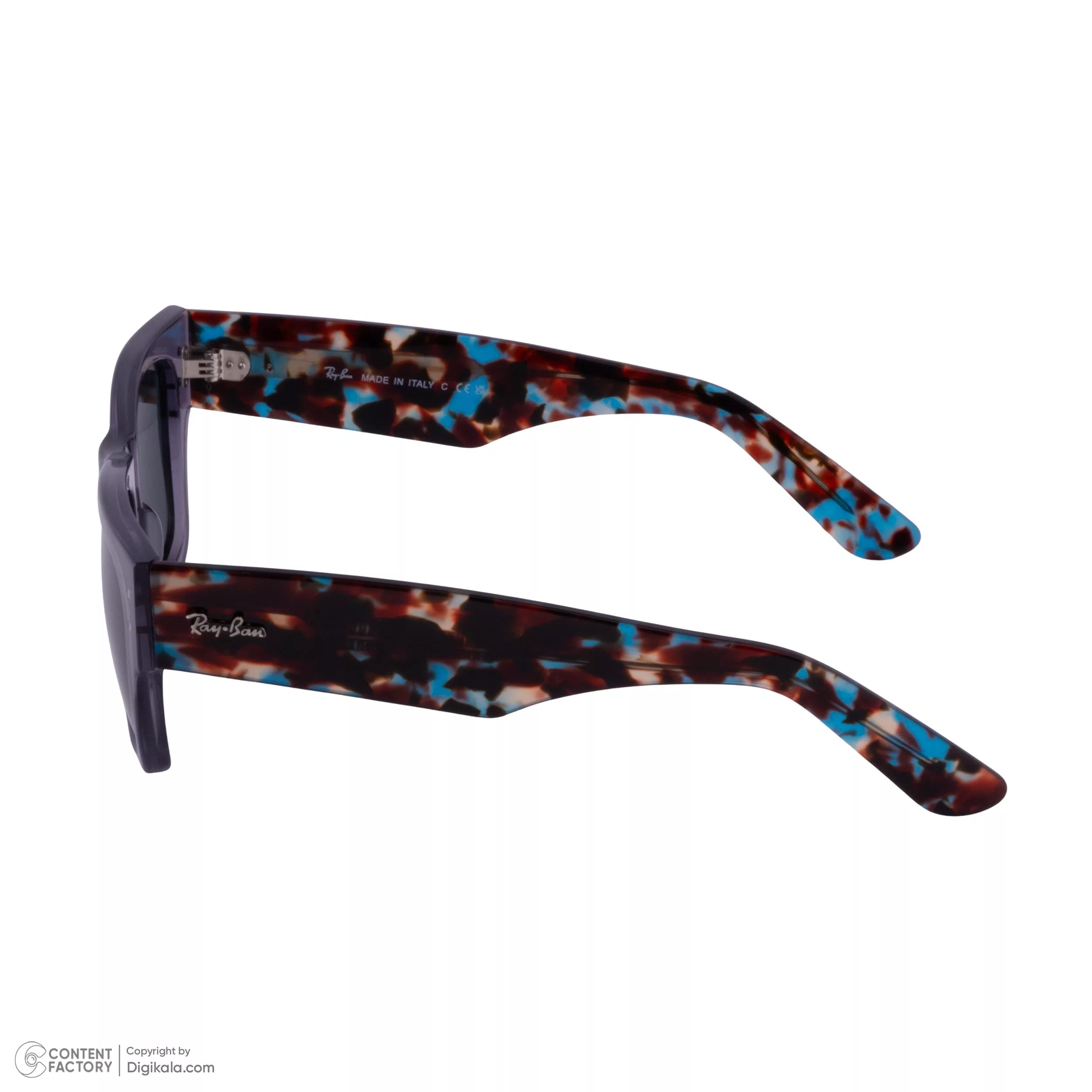 عینک آفتابی ویفرر (Wayfarer) ری بن مدل 0RB0840S-6675-B1