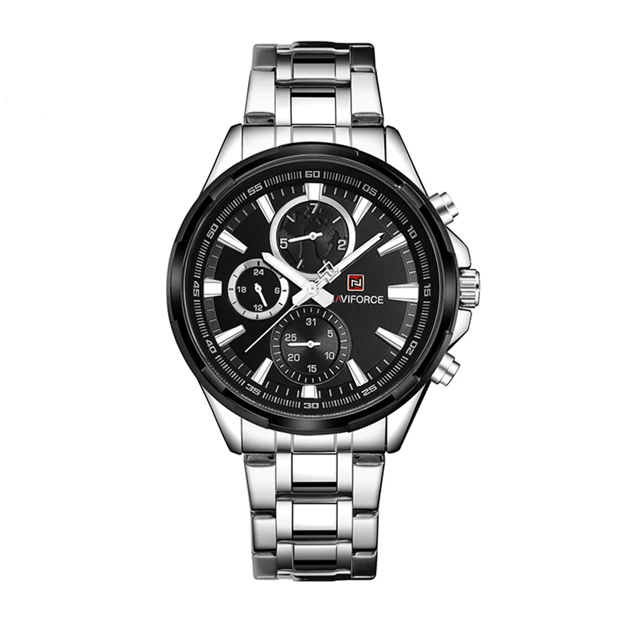 ساعت مچی عقربه ای مردانه نیوی فورس مدل NF9089M/SBW