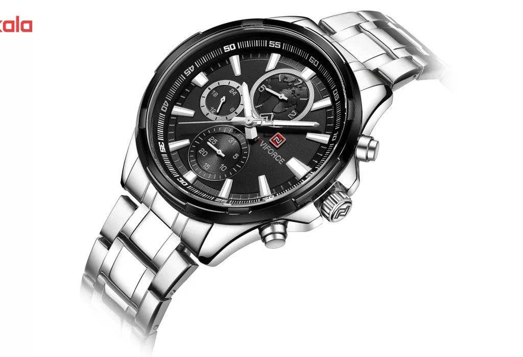 ساعت مچی عقربه ای مردانه نیوی فورس مدل NF9089M/SBW