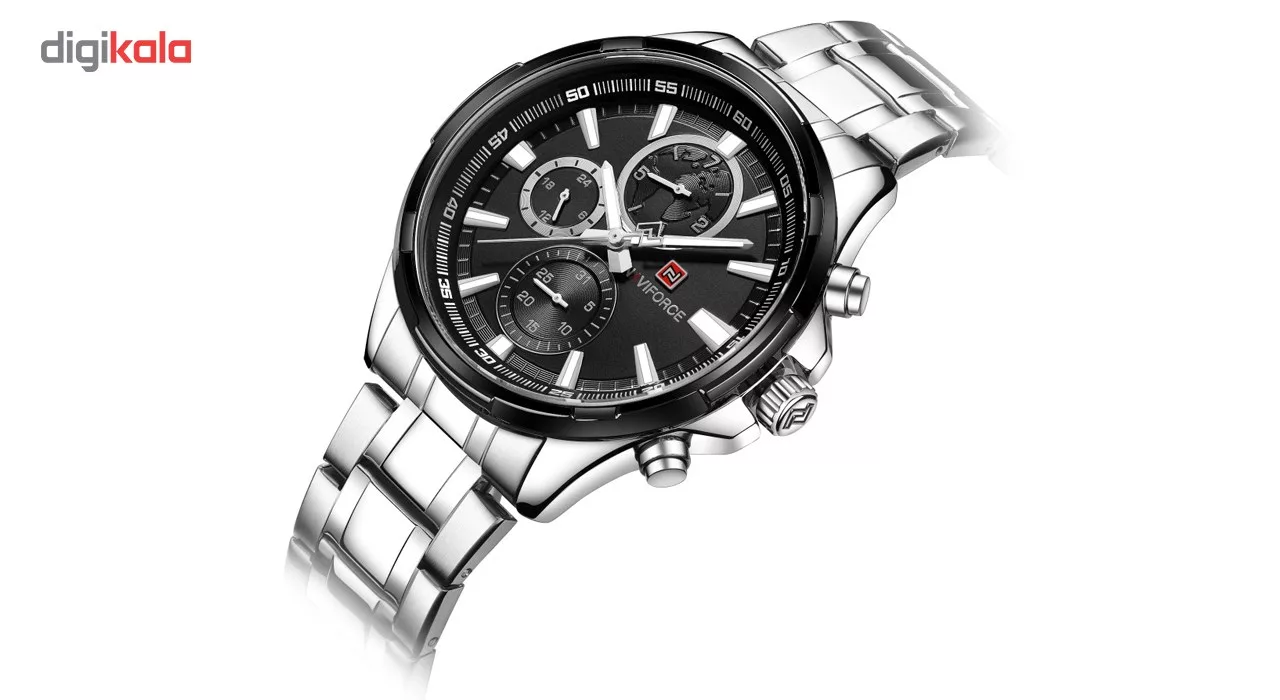 ساعت مچی عقربه ای مردانه نیوی فورس مدل NF9089M/SBW