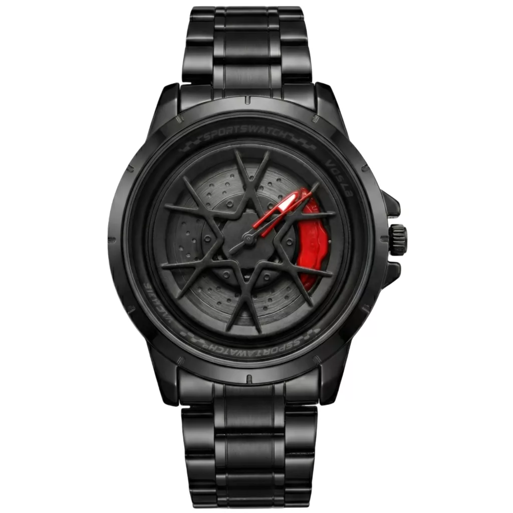 ساعت مچی عقربه‌ای کوارتز مردانه مدل اسپرت رینگ چرخان کد Vi4