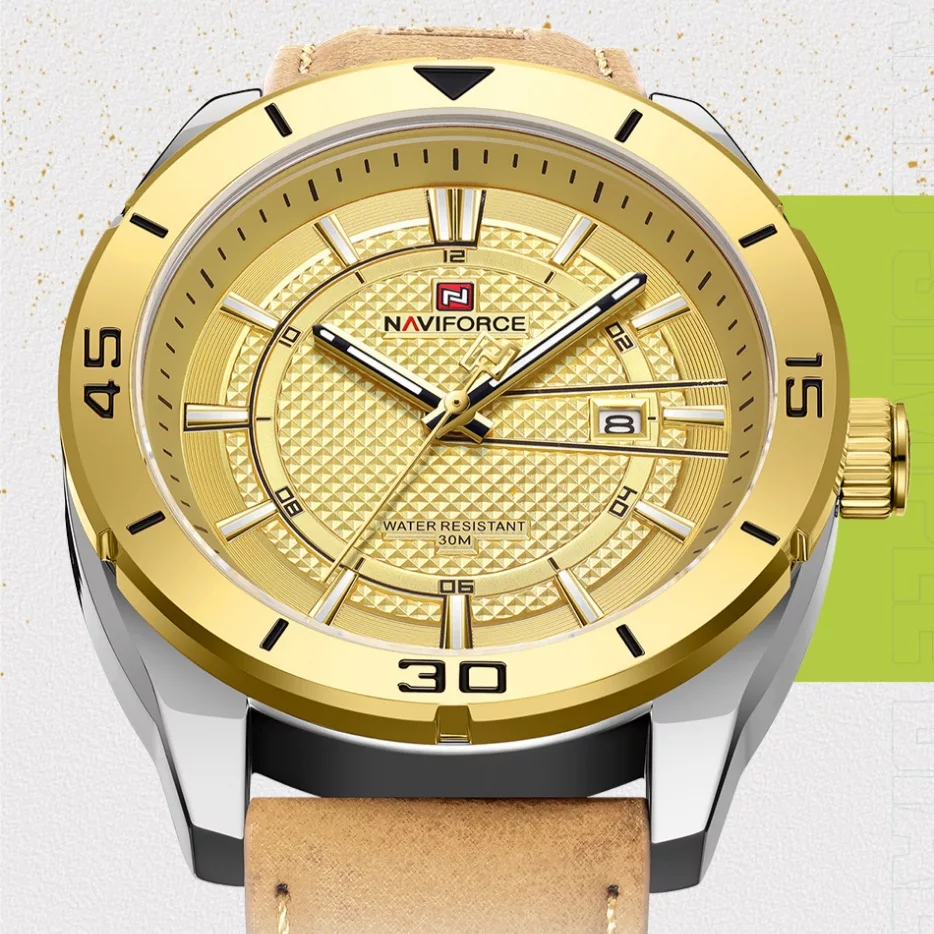 ساعت مچی عقربه‌ای مردانه نیوی فورس مدل NF9209