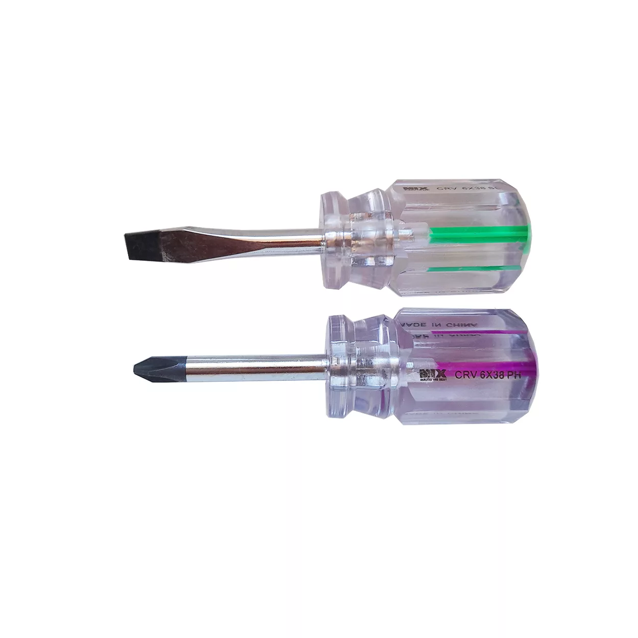 پیچ گوشتی مشتی دوسو و چهارسو میکس مدل moon -006380 مجموعه دو عددی